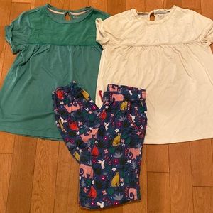 Mini Boden Tee and pant bundle
